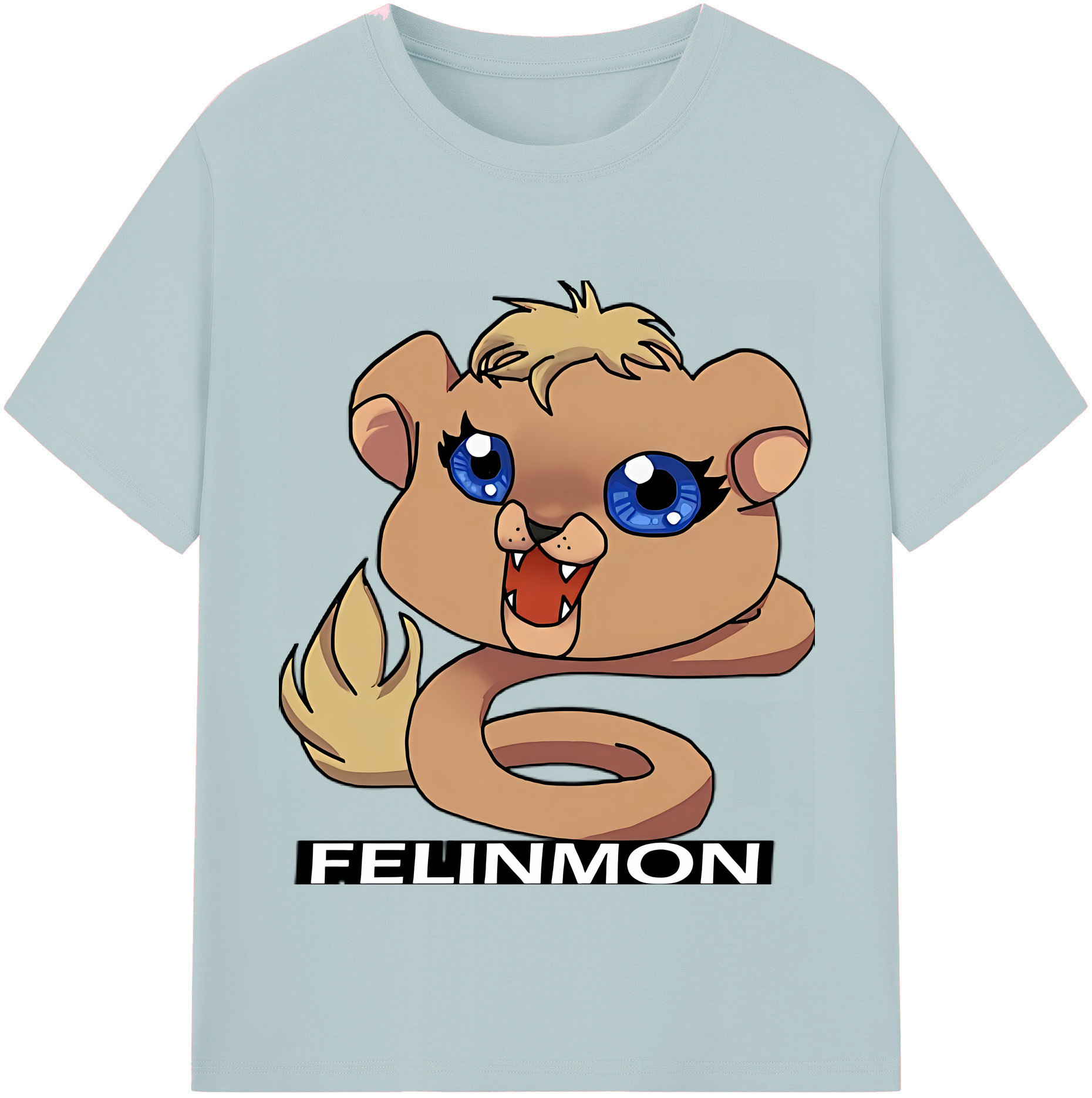 （画像用） Digimon デジタルモンスター/デジモン 綿100％半袖Tシャツ（フロントプリント）